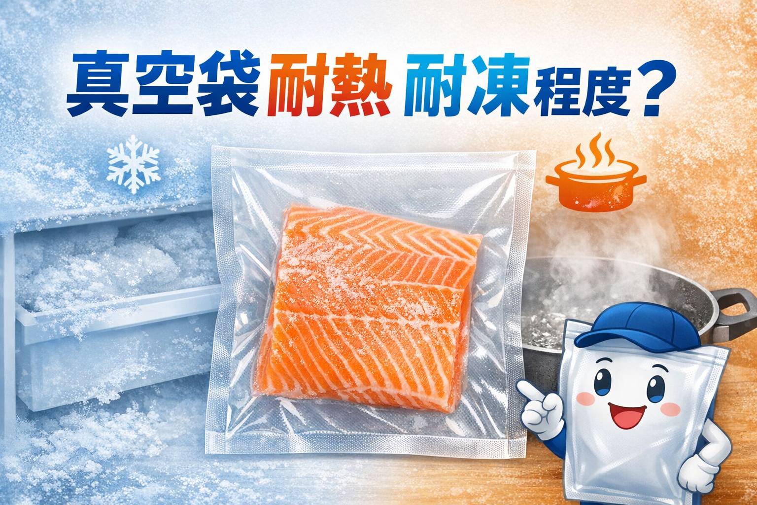  真空袋耐熱耐凍程度？ 